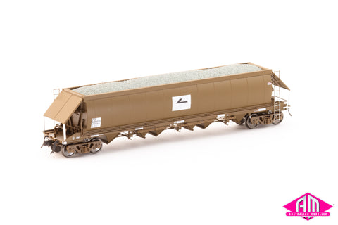 NPZH Gravel Hopper, FreightCorp Wagon Grime with Faded L7 - 4 Car Pack (NQH-1)