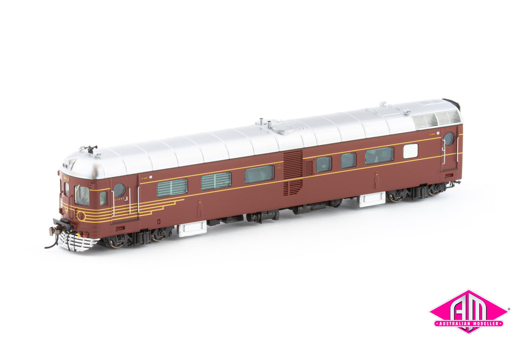 DEB Set Railcar, NSWGR Indian Red - 4 Car Set (NRC-2) HO Scale ...