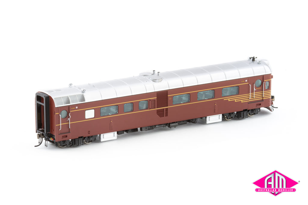 DEB Set Railcar, NSWGR Indian Red - 4 Car Set (NRC-2) HO Scale ...