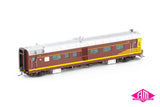 DEB Set Railcar, NSWGR Reverse With White L7 & Waratah - 4 Car Set (NRC-5) HO Scale