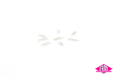 Coal/Grain Hopper Short Metal Etched Ladders - 8pc NSP-32  (N Scale)