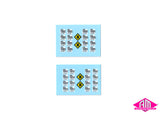 NSP-5 Renumbering Decals NHJF/NHKF Coal Hopper (N Scale)