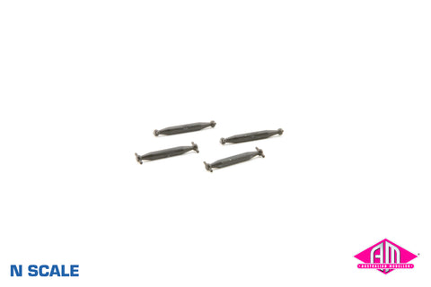 NSP-8 80 Class Drive Shafts - 4pc (N Scale)