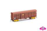 South Australian LX Louvre Vans ANR Red - ANR Block ALGX-03 (HO Scale) 3 Pack