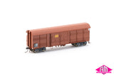 South Australian LX Louvre Vans ANR Red - ANR Block ALGX-04 (HO Scale) 3 Pack