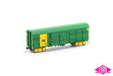 South Australian LX Louvre Vans AN Green & Gold ALGX-07 (HO Scale) 3 Pack