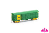 South Australian LX Louvre Vans AN Green & Gold ALGX-07 (HO Scale) 3 Pack