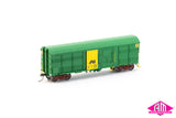 South Australian LX Louvre Vans AN Green & Gold ALGX-08 (HO Scale) 3 Pack