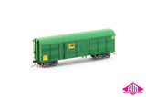 South Australian LX Louvre Vans AN Green & Gold ALGX-09 (HO Scale) 3 Pack