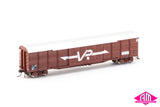 Victorian 56’ Louvre Vans Large VR VLEY-02 (HO Scale) 3 Pack