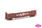 Victorian 56’ Louvre Vans Large VR VSX-07 (HO Scale) 3 Pack