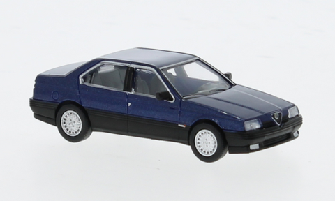 PCX870435 - Alfa Romeo 164 - Metallic Dark Blue - 1987 (HO Scale)