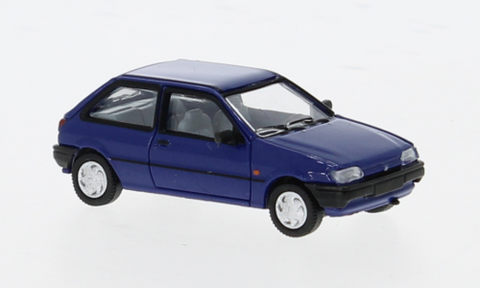 PCX870462 - Ford Fiesta MK III - Dark Blue 1993 (HO Scale)