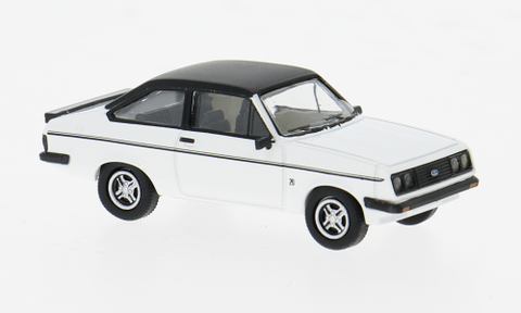 PCX870722 - Ford Escort - MK II R White (HO Scale)