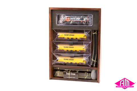PLM-WBS4 - Powerline - V/Line Wheat Train Set - Limited Edition (HO Scale)