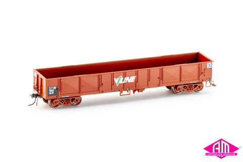 Victorian Railways VOBX Open Wagons VOBX 13, 25, 98, 102 (4 Pack) ELX005
