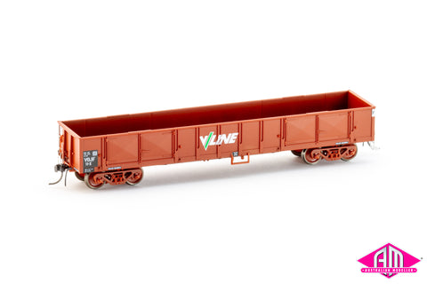 Victorian Railways VOJF Open Wagons VOJF 1, 10, 11, 27 (4 Pack) ELX006