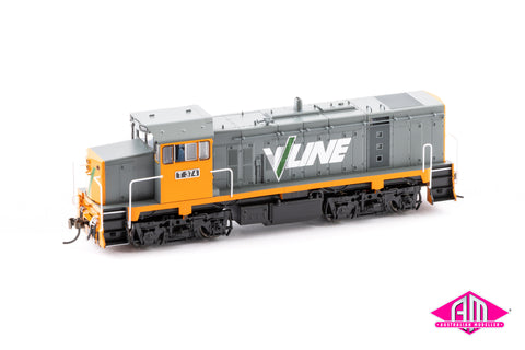 Powerline - T Class Series 3 Low Nose T374 'V/Line Tangerine/Grey' (HO Scale)