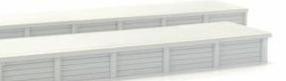 RC1002 NSWGR Timber Face Platform - 4x Straight Extensions (HO Scale)