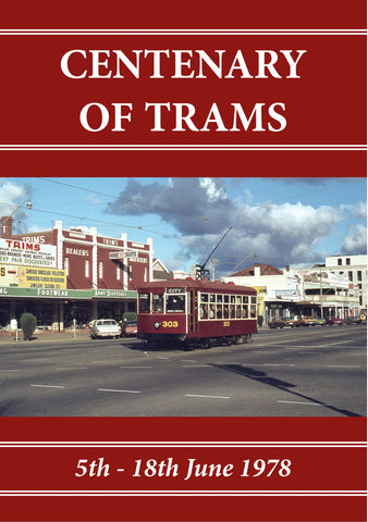 RP-0237 - Centenary of Trams - 5th-18th June 1978