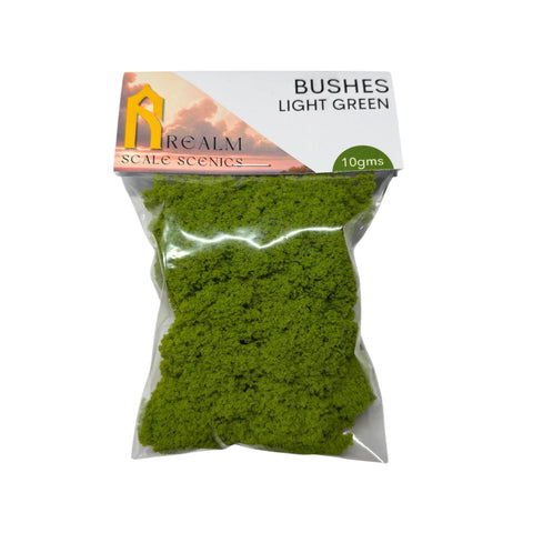 Realm Scale Scenics - RSC07 - Bushes - Light Green (10gms)
