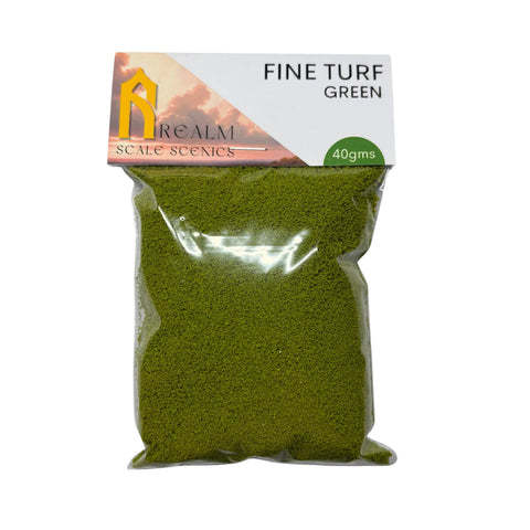 Realm Scale Scenics - RSC08 - Fine Turf - Green (40gms)