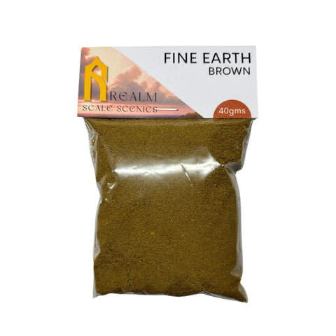 Realm Scale Scenics - RSC09 - Fine Earth - Brown (40gms)