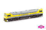 SDA1 Class locomotive QBX006 QUBE Yellow/Grey (SDA1-14) HO Scale