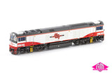 SDA1 Class locomotive CSR012 SCT - V2 Red/White/Black (SDA1-8) HO Scale