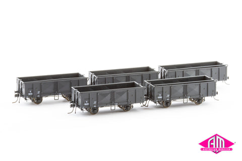 NSWGR K Wagon 1930-40s With Buffers 5 Pack (K 005) HO Scale