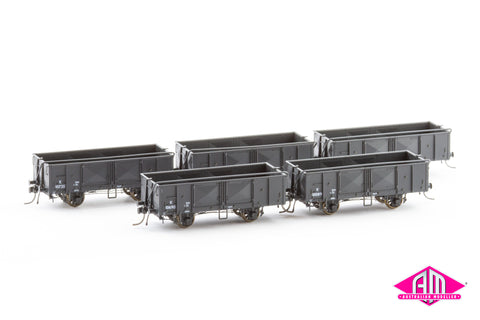 NSWGR K Wagon 1930-40s With Buffers 5 Pack (K 006) HO Scale