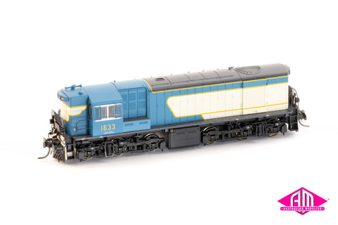 1600 Class Locomotive, 1633 Early Scheme 1960s, (HO Scale)