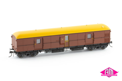 EHO Brake Van, EHO 645, Navy Dressing Roof, 1960s (HO Scale) EHO022