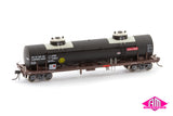 NSWSRA NTAF 10,000 Gallon Rail Tank Cars 4 Car Pack 1983-1995 NTAF 002 (HO Scale)