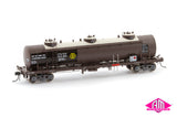 NSWSRA NTAF 10,000 Gallon Rail Tank Cars 4 Car Pack 1983-1995 NTAF 003 (HO Scale)
