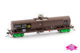 NSWSRA NTAF 10,000 Gallon Rail Tank Cars 4 Car Pack 1983-1995 NTAF 004 (HO Scale)