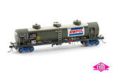 NSWSRA NTAF 10,000 Gallon Rail Tank Cars 4 Car Pack 1983-1995 NTAF 005 (HO Scale)