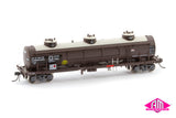 NSWSRA NTAF 10,000 Gallon Rail Tank Cars 4 Car Pack 1983-1995 NTAF 006 (HO Scale)