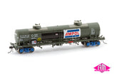 NSWSRA NTAF 10,000 Gallon Rail Tank Cars 4 Car Pack 1990-2006 NTAF 007 (HO Scale)