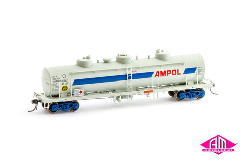 NTAF Fuel Block Train Ampol, NTAF010 (4 Pack) HO Scale