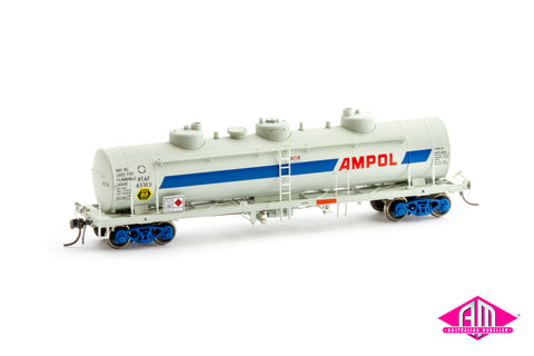 NTAF Fuel Block Train Ampol, NTAF011 (4 Pack) HO Scale