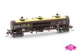NSWSRA NTAF 10,000 Gallon Rail Tank Cars 4 Car Pack 2004-2010 Freight Australia Block Train NTAF 012 (HO Scale)