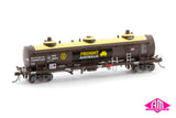 NSWSRA NTAF 10,000 Gallon Rail Tank Cars 4 Car Pack 2004-2010 Freight Australia Block Train NTAF 012 (HO Scale)