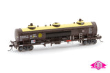 NSWSRA NTAF 10,000 Gallon Rail Tank Cars 4 Car Pack 2004-2010 Freight Australia Block Train NTAF 013 (HO Scale)