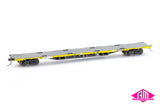 OCY Container Wagons 4 Car Pack, NQPY Sunrice (HO Scale) OCY009
