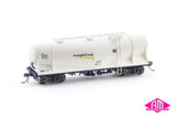 NSWPTC Pneumatic Discharge Cement Hopper Freight Rail / Freight Corp NPRY / NPRF (4 Pack) HO Scale PRY011