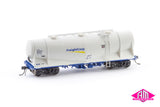 NSWPTC Pneumatic Discharge Cement Hopper Pacific National 2004-20 NPRY / NPRF (4 Pack) HO Scale PRY014