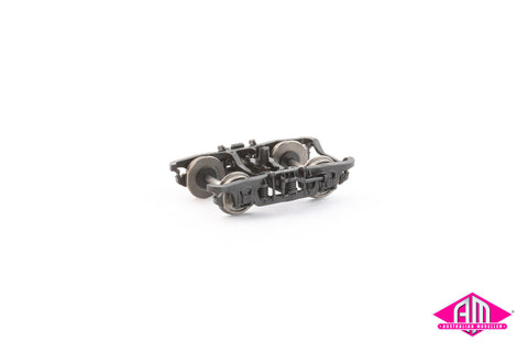 Harris Set T/BT Car Bogies - 1 Pair (SP-105) HO Scale