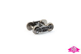 SP-80 Vic Aligned Bogies with 36" RP25-110 Blackened Metal Disc Wheels - 1 Pair