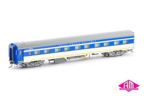 Sleeping Car, WCR JTA-1 Blue/Grey (2000-2004) - Single Car SPC-2 (HO Scale)